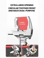 Juego De Reparación Universal 6-68mm Llave De Mano Para Baño Herramienta De Tubería Con Abertura Grande Llave Ajustable De Acero Inoxidable Para Reparación Doméstica - details 4