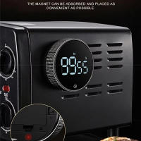 Tiempo De Cocina Magnético Digital Manual Youpin Reloj De Contador Mecánico Para Cocinar Baño Estudio Plástico Eco-amigable - details 2