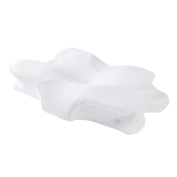 Almohada Cervical de Espuma Viscoelastica,Ergon贸mica Almohada Ortopedica,Almohada para Cervicales y Cuello para Dormir de Lado y Boca Arriba 60 x 40 x 11/13 cm - 1