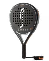 NR HERMANO ESPAÑOL RS Padel Cobra Edition Negro Naranja Fibra de Vidrio Light Weight - Control Excepcional - details 2