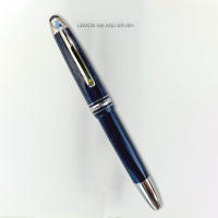 Nuevo Bolígrafo Fuente Lemon M6 Con Ventana De Visualización De Tinta EF F Nibs Inking Delicado Regalo Para Estudiantes Suministros De Papelería - details 2