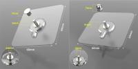 Gancho Adhesivo Para Pinturas Y Fotografías 10/20 Piezas Resistente Al Agua Para Cocina Y Baño Sin Necesidad De Perforación Accesorios De Cocina Y Baño - details 1