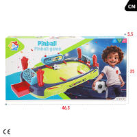 CB Games - Pinball de fútbol infantil, para 2 jugadores, con pulsadores, marcador de puntos, con recoge pelotas, juegos de mesa, para niños, +5 años - details 6