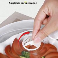 Tapa De Protección Contra Salpicaduras Para Microondas Con Mano Reutilizable Cubierta De Calentamiento Para Cocina En Casa - details 1