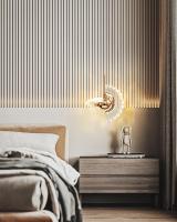 Lámpara Colgante Nórdica Para Techo Con Luz LED Rotativa Multi-Estilo Iluminación Interior Decorativa Para Dormitorio Y Sala - details 13