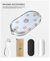 Luz Decorativa LED Para Coche Accesorios Lampara De Señalización Decoraciones Internas Piezas De Automóviles ABS MKS-109 - details 10