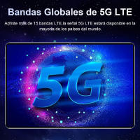 5G 2025 Tablet Android 10,1 pulgadas 20000 Mah versión global 16GB Ram 1TB ROM nueva red 14 tableta WiFi Android 13,0 nuclear - details 10