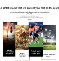 Calcetines De Fútbol Antideslizantes Y Transpirables Para Hombres 2025 Medio Tubo Anti Sudor Y Olor Deporte Ciclismo - details 7