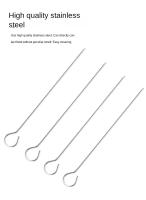 Juego De Barbacoa Al Aire Libre Con Brochetas Y Soporte De Acero Inoxidable Para Asar Y Hervir Ideal Para Exteriores - details 5