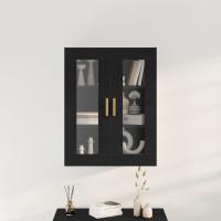 Armario de pared de roble negro vidaXL - 69.5x34x90 cm - details 2