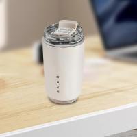 351ML, Taza de café de viaje de gran capacidad con tapa para bebidas frías y Calientes - details 3
