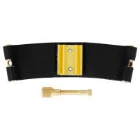 Ligadura Y Tapa De Boquilla De Saxofón Para Clarinete En Cuero Adecuado Para Alto Soprano Y Tenor Partes De Boquilla De Saxofón - details 8