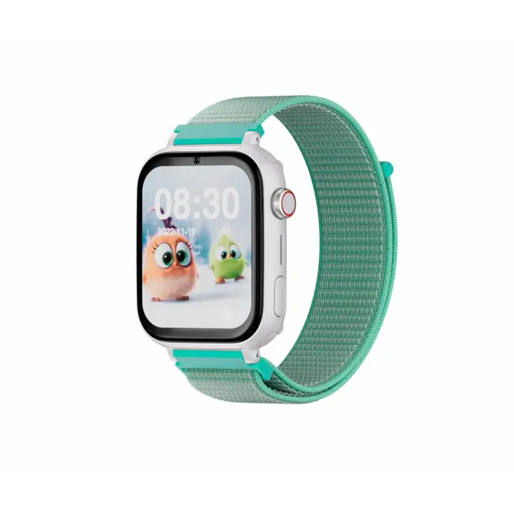 Reloj gps niño SaveFamily Relojes con GPS SaveWatch Plus 4G Reloj Inteligente niño Llamada Vídeo Face ID Correas Personalizables UltraSlim Fondos de Pantalla Musica Bluetooth App Store Verde Mint Save Family relojes inteligentes smartwatch NO INCLUYE SIM - 1
