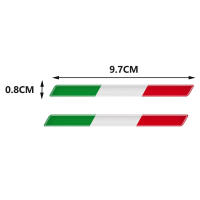 Pegatina Decorativa De Epoxy Italiana Tricolor Para Motocicleta Y Coche Adhesión Fuerte Diseño 3D Para Decoración De Tanque Y Estuche - details 3