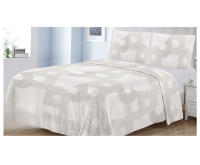 Juego de sabanas Estampado (3 piezas): sábana encimera + sábana ajustable + 1 fundas de almohada 90-105-135-150 CM - details 4