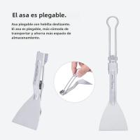Cuchara De Frying Con Mango Plegable De Titanio Boundless Voyage Spatula Para Cocinar Al Aire Libre En Camping Utensilio De Cocina Resistente Al Agua - details 1