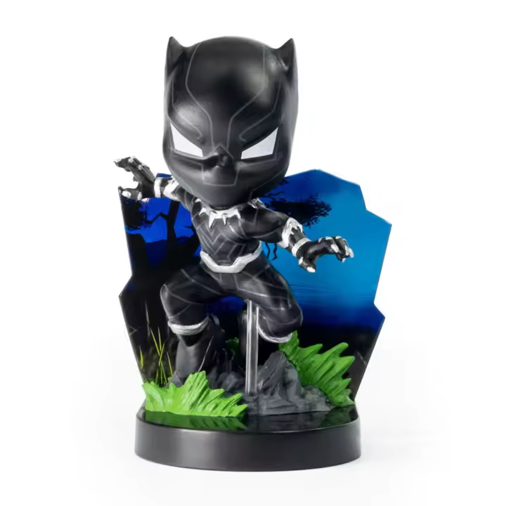 Figura mini diorama superama the loyal subjects black panther - 1