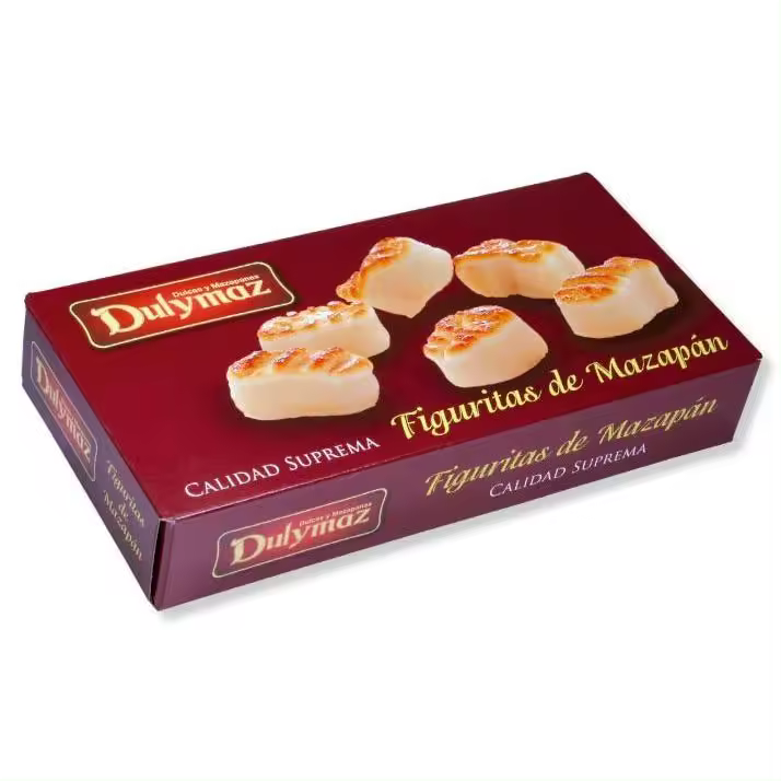 Figuritas de Mazapán Calidad Suprema Estuche 200g - Dulce de Almendras - 1