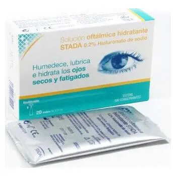 Care+ Solución Oftálmica Hidratante, 20 Viales - 1