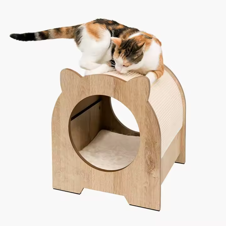 Cueva refugio rascador para gatos Catit Vesper Minou - 1
