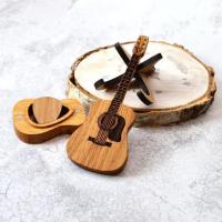 Nueva Caja De Palancas De Guitarra En Forma De Guitarra De Madera Con Soporte Retro Artículos De Madera Para Decoración Del Hogar - details 0