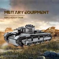 Kit De Modelado De Tanque Pesado Panther De La Segunda Guerra Mundial 673 Piezas Bloques De Construcción Militar Aleman NBFZ Juguetes Educativos Para Niños Regalo Compatible Con Lego ABS Sin Batería - details 0