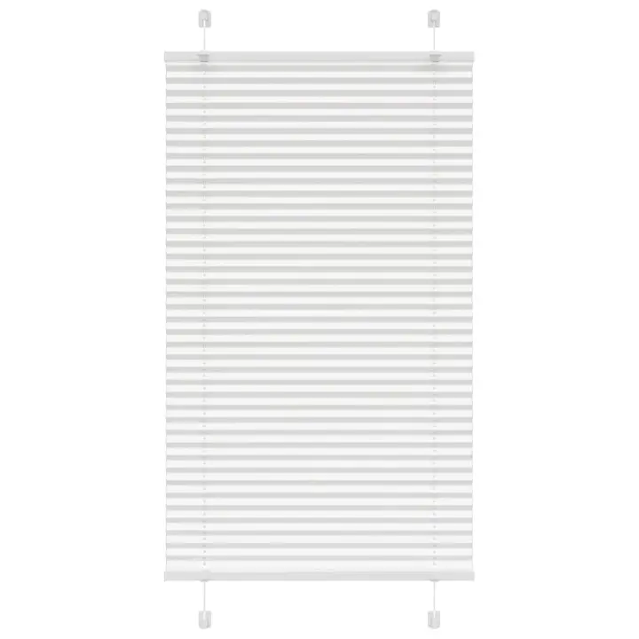 Estor Plisado blanco 80x100 cm Tela Ancho 79,4 cm Poliéster - 1
