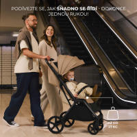 Kinderkraft LOOM: Silla de paseo ligera y versátil para el día a día - Prams para bebés, compacta y resistente para desplazamientos diarios - Mother & Baby eCommerce - details 1