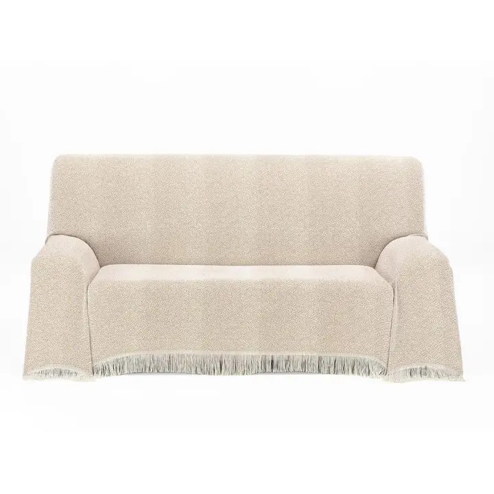 VALENTIA HOME Valentia Home - Colcha Plaid Multiusos Modelo Xeraco con Flecos Decorativos - 1