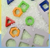 Juego De Rompecabezas Geométrico Educativo Para Niños Tablero De Colores Y Formas Juguete Montessori Para El Desarrollo Cerebral - details 12