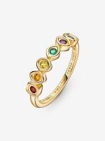 Pandora - Marvel Los vengadores-Anillo de Piedras del Infinito - Baño de Oro de 14K - details 2