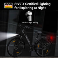 Eleglide Bicicleta electrica Touroll J1 ST, Bicicleta de montaña Adulto,Bicicleta montaña de, e Bike batería 36V 15.6Ah, Kilometraje 100KM transmisión - Shimano de 7 velocidades y freno de disco - details 8