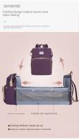 Bolso De Cuero Genuino Para Mamá Y Bebé Bolsa De Almacenamiento Doble Bolsa De Viaje Para Bebé Bolso De Diaper Con Hombro Para Carrito De Bebé - details 4