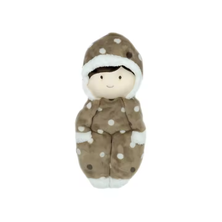 PELUCHE TÉRMICO: BEBE NIÑO MARRON - 1