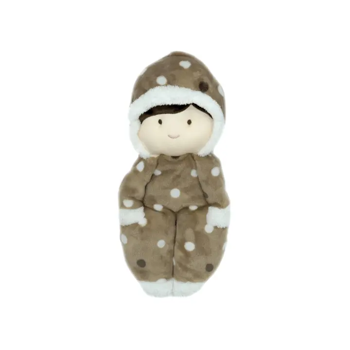 PELUCHE TÉRMICO: BEBE NIÑO MARRON - 1