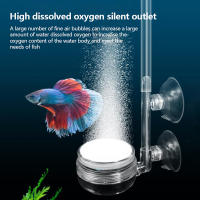 1Pc Atomizador De Acuario Transparente Difusor De CO2 Purificador Material PC Placa De Cerámica Especial Para Tanque De Peces - details 3