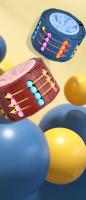 Juguete 3D Para Niños Mágica Harina Puzzle Versátil Bola Inteligencia Descomprimir Giroscopio Laberinto Seis Lados Entrenamiento Para Niños Y Niñas - details 2