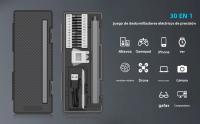 Precisión Destornillador Eléctrico 30 En 1 Con LED Herramientas De Poder Mini 5 Torque 5/32 Pulgadas Bits Magnéticos Para Reparación De PC Teléfonos Gafas - details 0