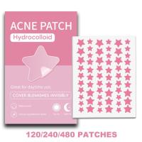 Parches De Acné Estelar 120/240/480PCS Transparentes No Irritantes Fáciles De Usar Para La Piel Suave Y Sensible - details 25