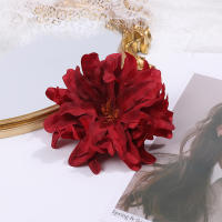 3/5/10Pcs Cabezas De Flores Artificiales De Seda Dahlia Para Boda Decoración Del Hogar DIY Corona Regalo Caja Scrapbooking Artesanía Flor Falsa - details 12