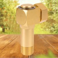 Adaptador De Tubo De Jardín APWIKOGER De Latón Conector GHT a 0.8 Juego De Conexiones Para Jardín Accesorios De Rotación Fácil Instalación Sin Herramientas Necesarias - details 0
