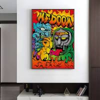 Póster M-MF D-DOOM-M HD Arte Pegatina Para Pared Resistente Al Agua Para Decoración De Sala De Estar Dormitorio Y Bar Moderno - details 14