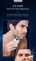 Afeitadora Eléctrica Portátil Para Viajes Recargable Apto Para Hombres Cabello Y Nariz Lavable Regalo De Cumpleaños Para Novio - details 8
