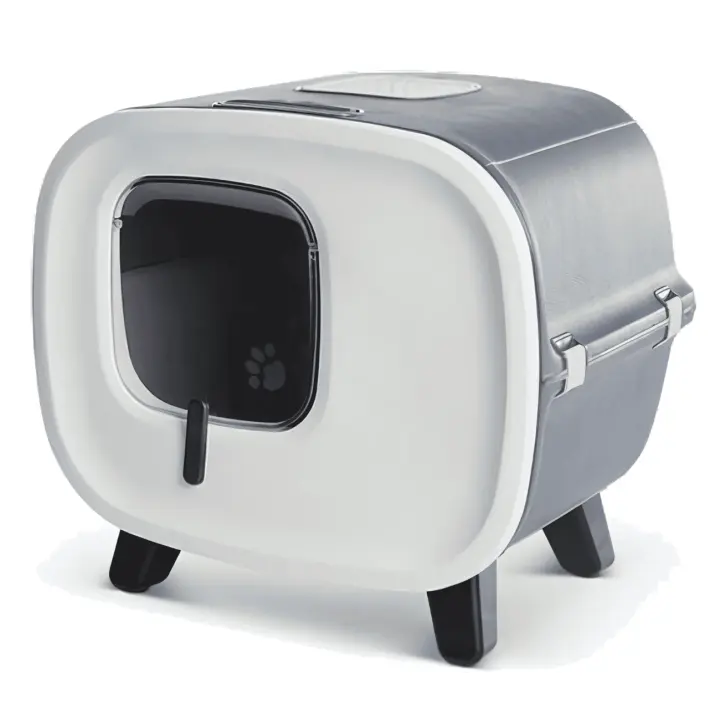 Arenero Cubierto Savic Mira De Luxe - Diseño, Puerta y Filtro | 55.5x44x49.5 cm - 1