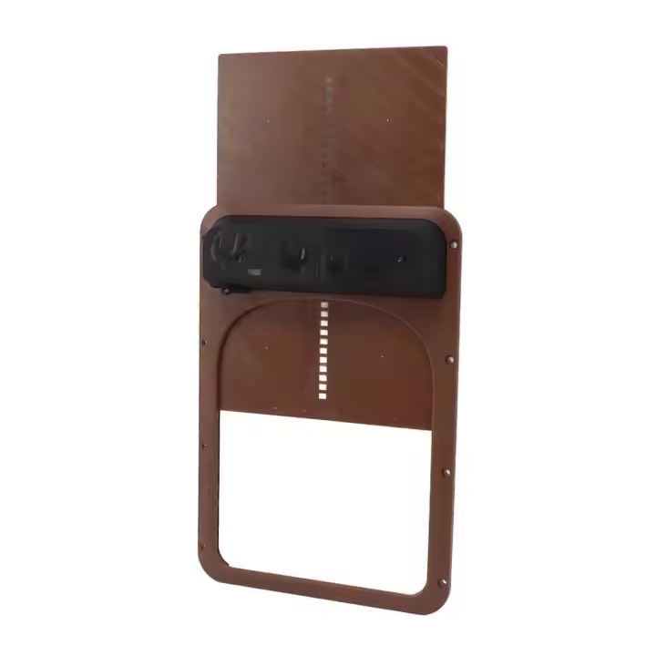 Puerta automática para gallinero con energía solar y sensor de luz: segura y práctica - 1