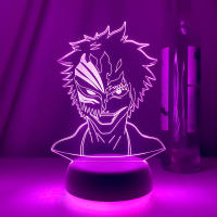 Lámpara Nocturna LED De Anime Bleach Con Máscara Para Decoración De Habitación De Niños Luz De Noche Para Regalos Para Niños Decoración De Estudio Luz 3D Incluye Bombillas - details 15