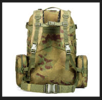 Mochila táctica de camping de gran capacidad con hebilla de color a juego, de tela Oxford, para exteriores, de camuflaje militar, para montañismo - details 19