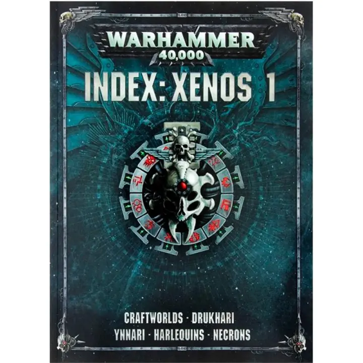 GAMES WORKSHOP - INDEX : XENOS 1 - SUPLEMENTO WARHAMMER 40000 8ª - 2017 - 1
