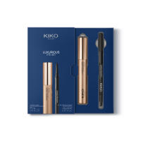 Pack rutina maquillaje KIKO Milano Luxurious Eye Set, Set de maquillaje: 1 máscara con efecto de pestañas remodeladas y 1 lápiz de ojos  - details 2