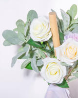 5PCS Plantas Artificiales De Orela De Conejo Decoración De Boda Y Navidad Para Vaso Hogar Scrapbooking Regalos Caja Jardín De Otoño - details 4